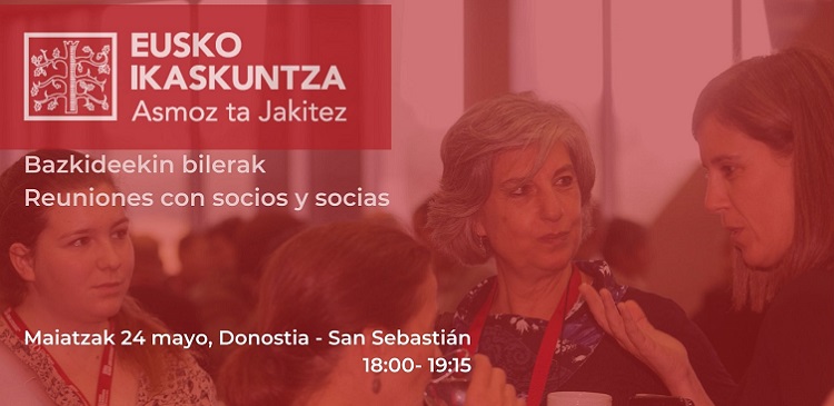 Reuniones informativas para socios y socias (Gipuzkoa)